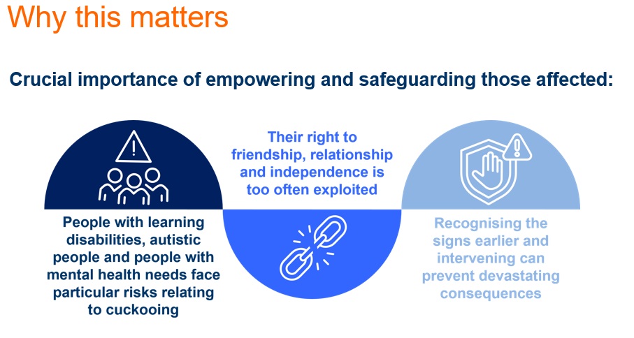 Webinar presentation: Tackling cuckooing together